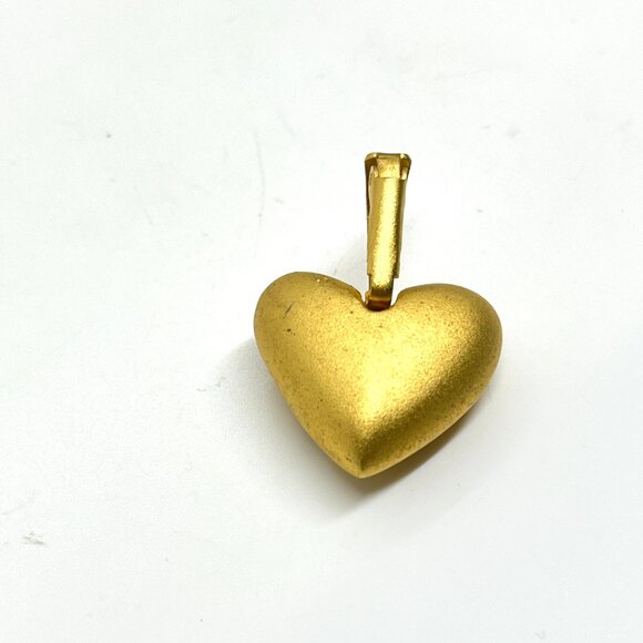 MARVELLA PEARL NECKLACE W/ GOLD TONE HEART ENHANCER PENDANT RHINESTONE VINTAGE - Picture 16 of 16